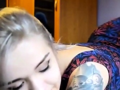Pretty girl farting
